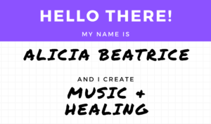 Alicia Beatrice nametag