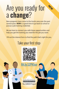 Career Project FLyer with QR Code