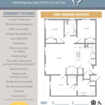 3 bedroom floorplan - The Loretta