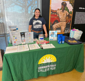 Foundation Communities College Hub table